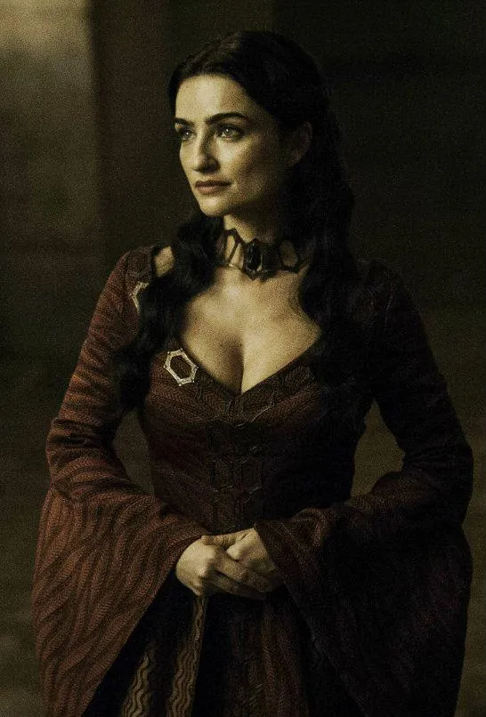 If I could have any AGOT girl have a scene like Daenerys' & Drogo's it'd have to be Kinvara.