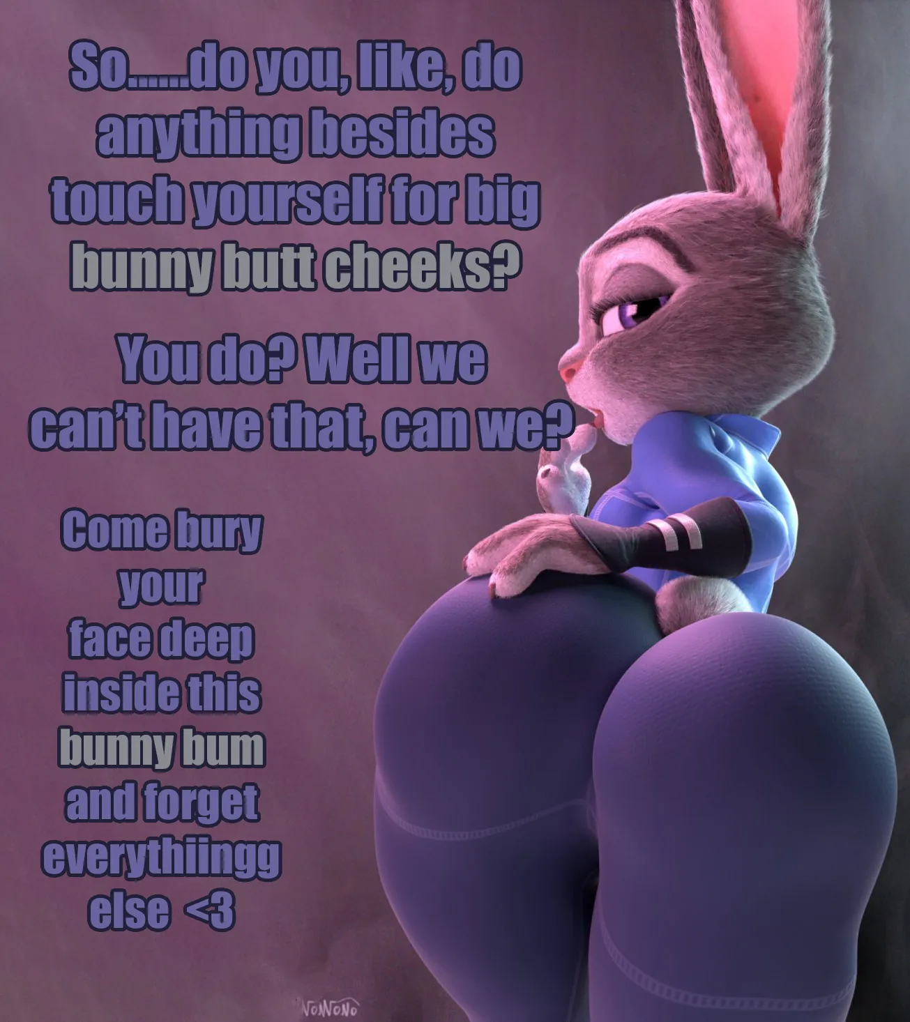 Love love love Judy Hopps bunny butt!!! <3