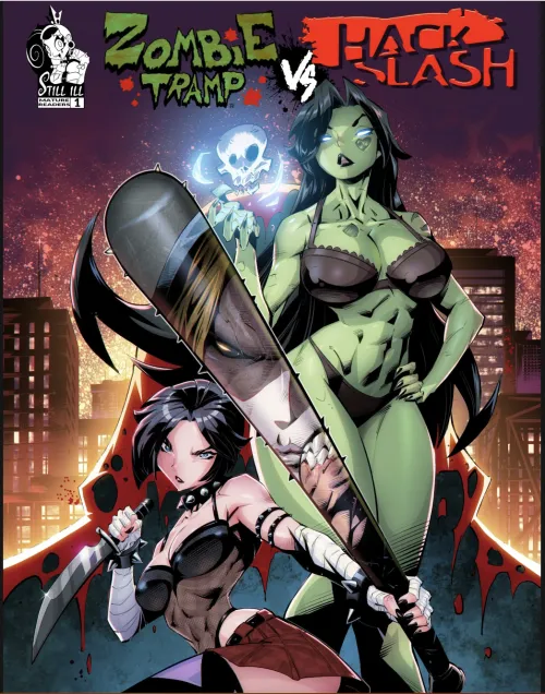 Monster Girl vs Tomboy, place your bets! [zombie tramp vs. hack / slash (2025), #1]
