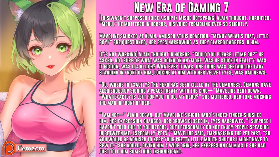 New Era of Gaming 7 Forced Feminization Caption