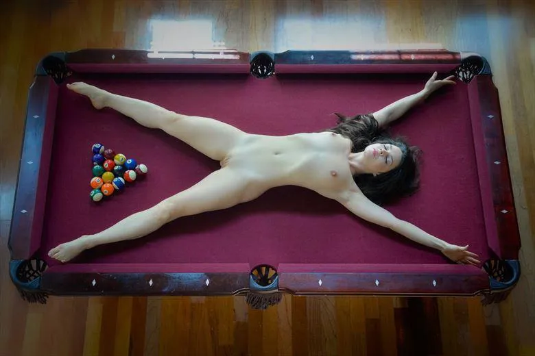 pool table at the frat house