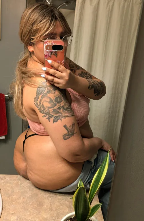 Society lied to you...cellulite is hot AF :)