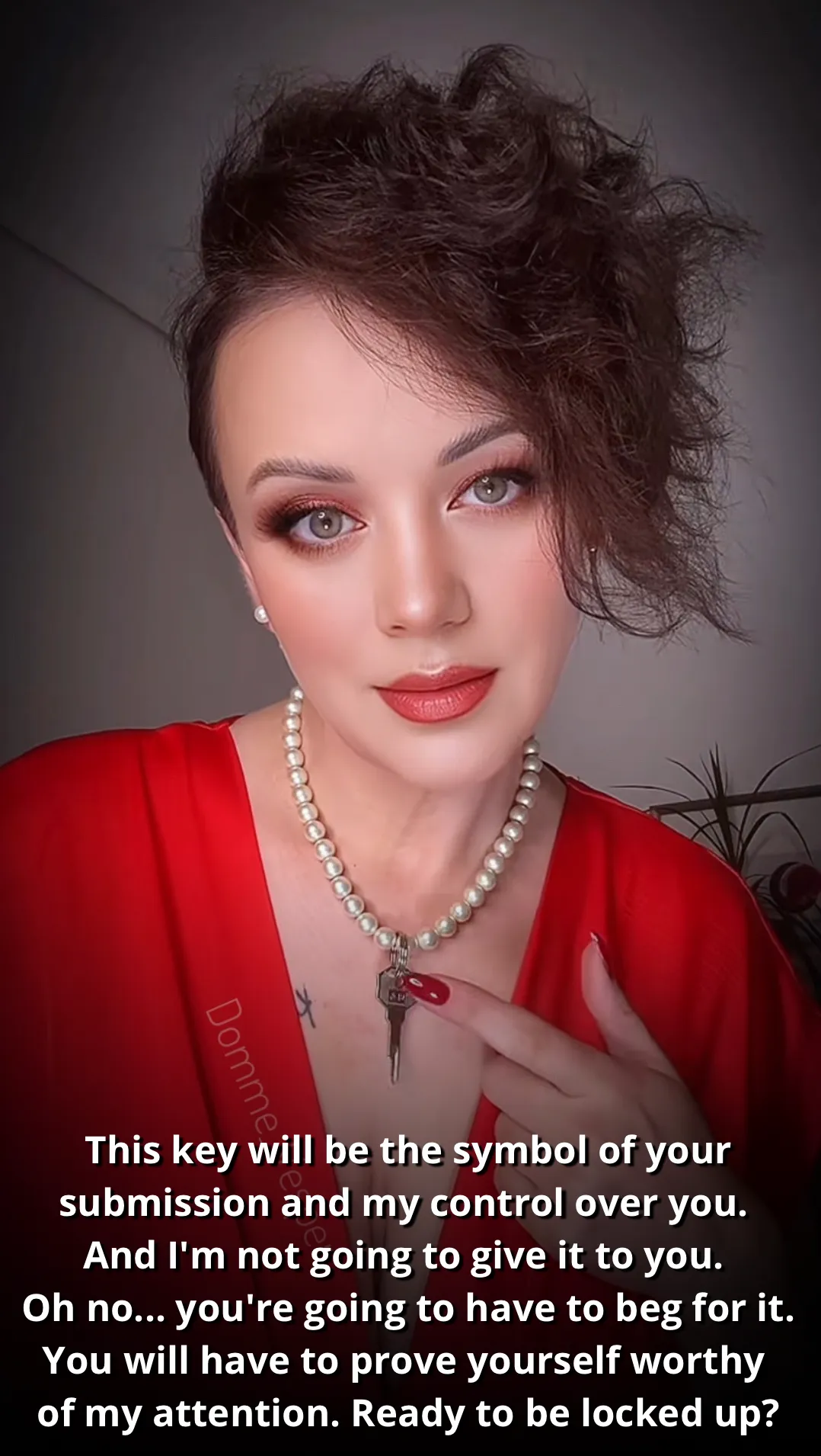 This key is symbol of your surrender