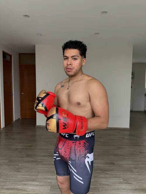 This MMA fighter hides more power than you think, showing he can wake up more than just his fists