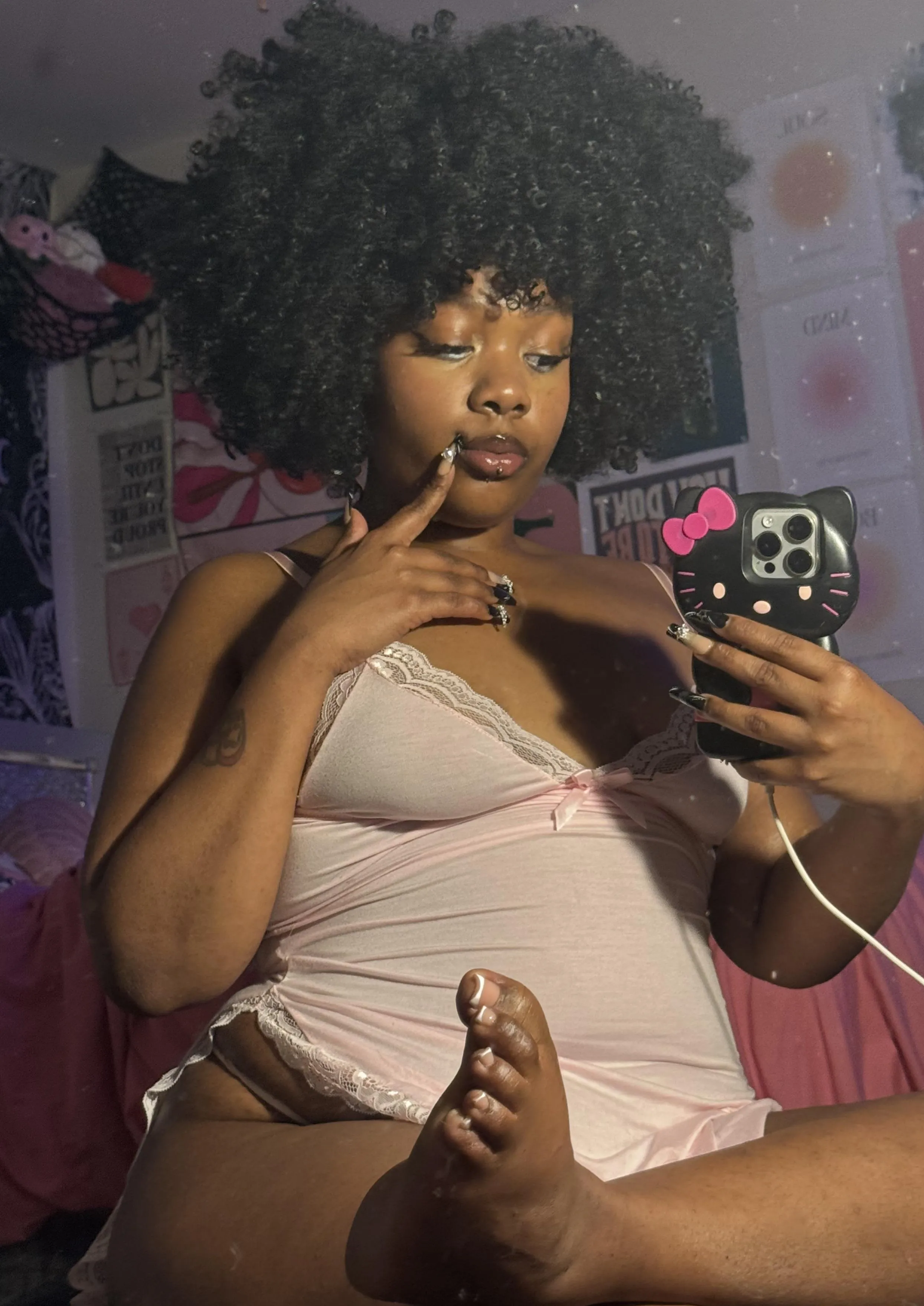 When I tease you twitch 🫰🏽