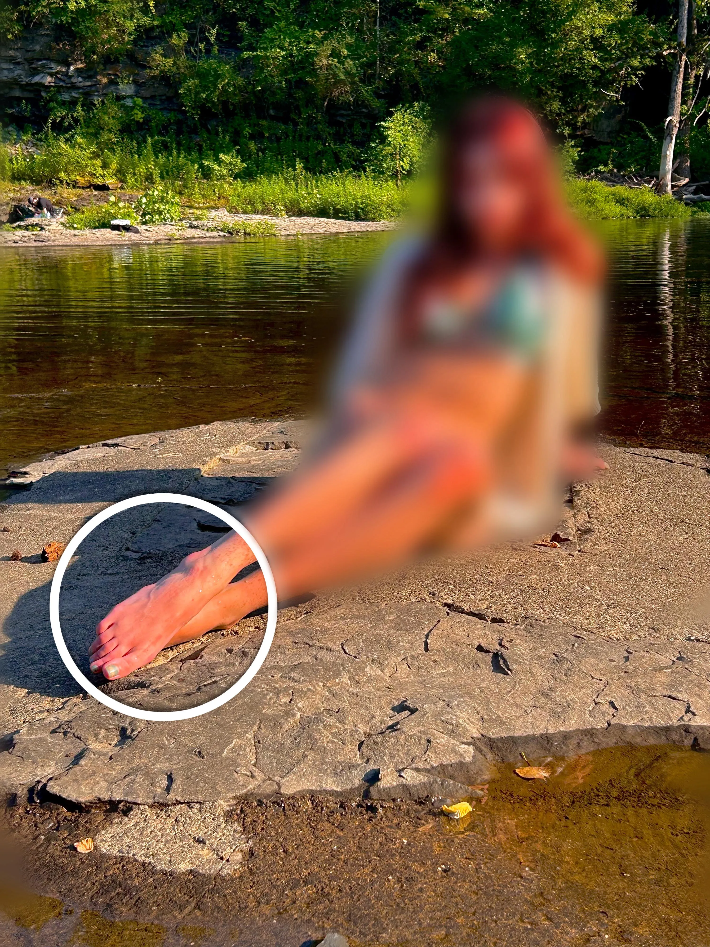 You’re not good enough to see my feet, just pathetic enough