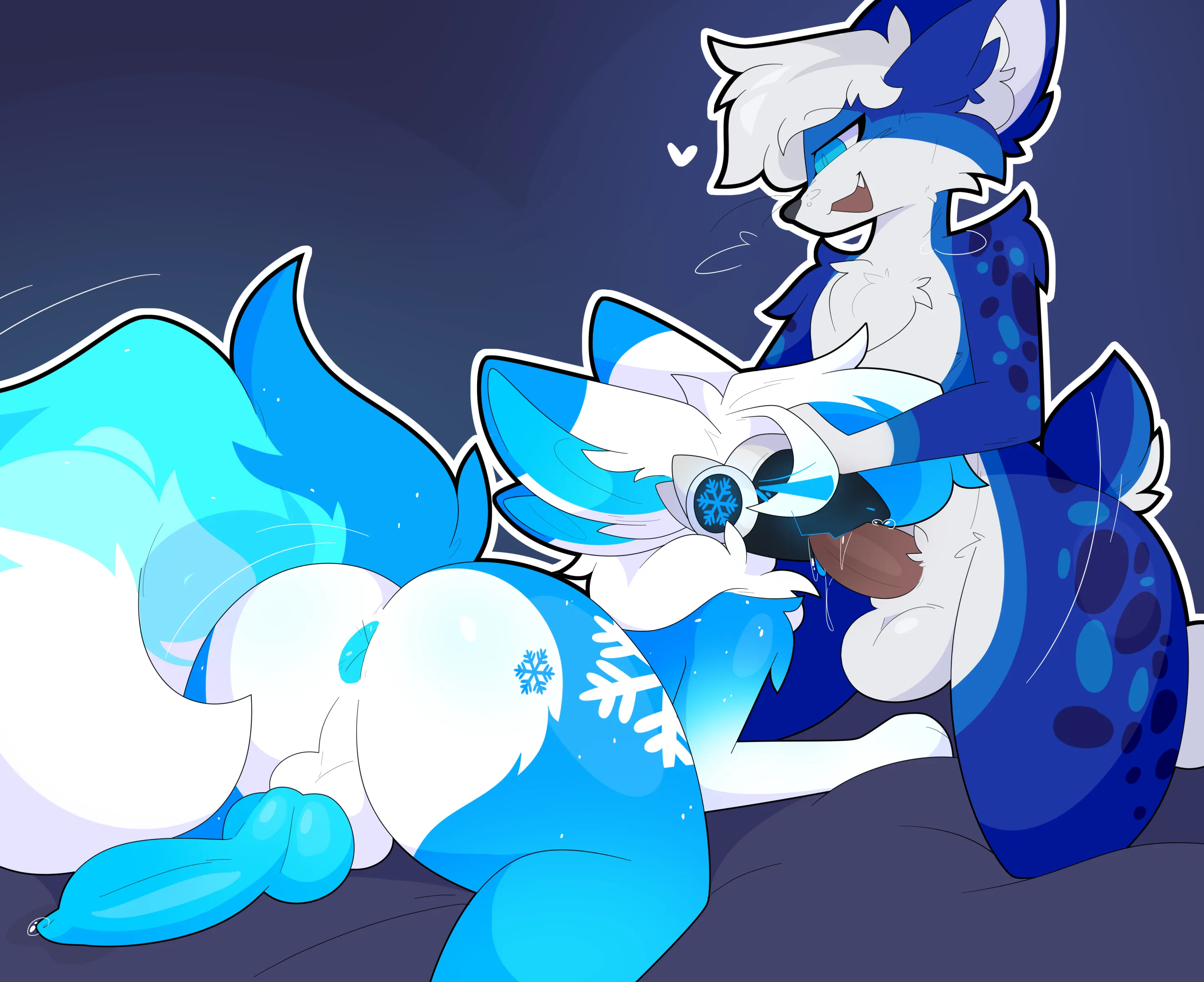 🩵 Yukio Sucking Off Ciel's Dick 🩵 M/M (Keryel)