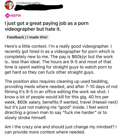 Imagine being this straight…