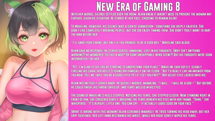 New Era of Gaming 8 Forced Feminization Caption