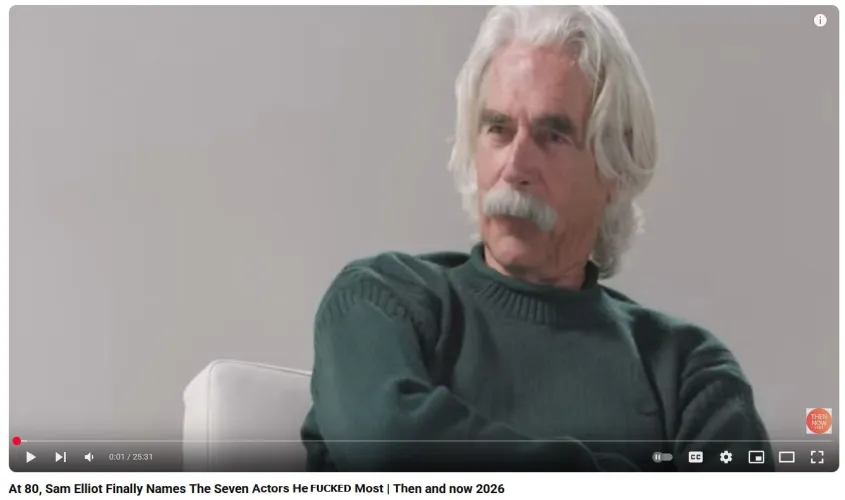 Sam Elliot said it was Liberty 