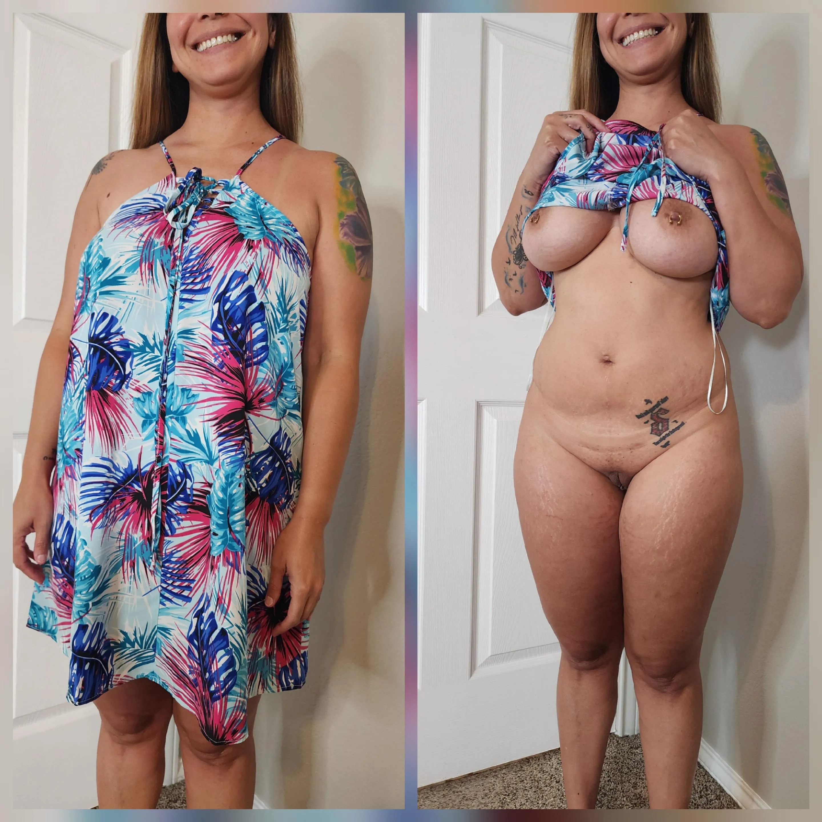 Momma knows what to do for sundress season