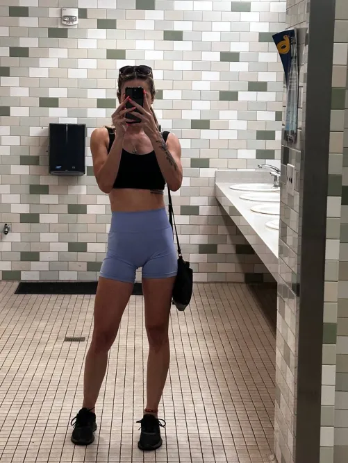 no bra for gym