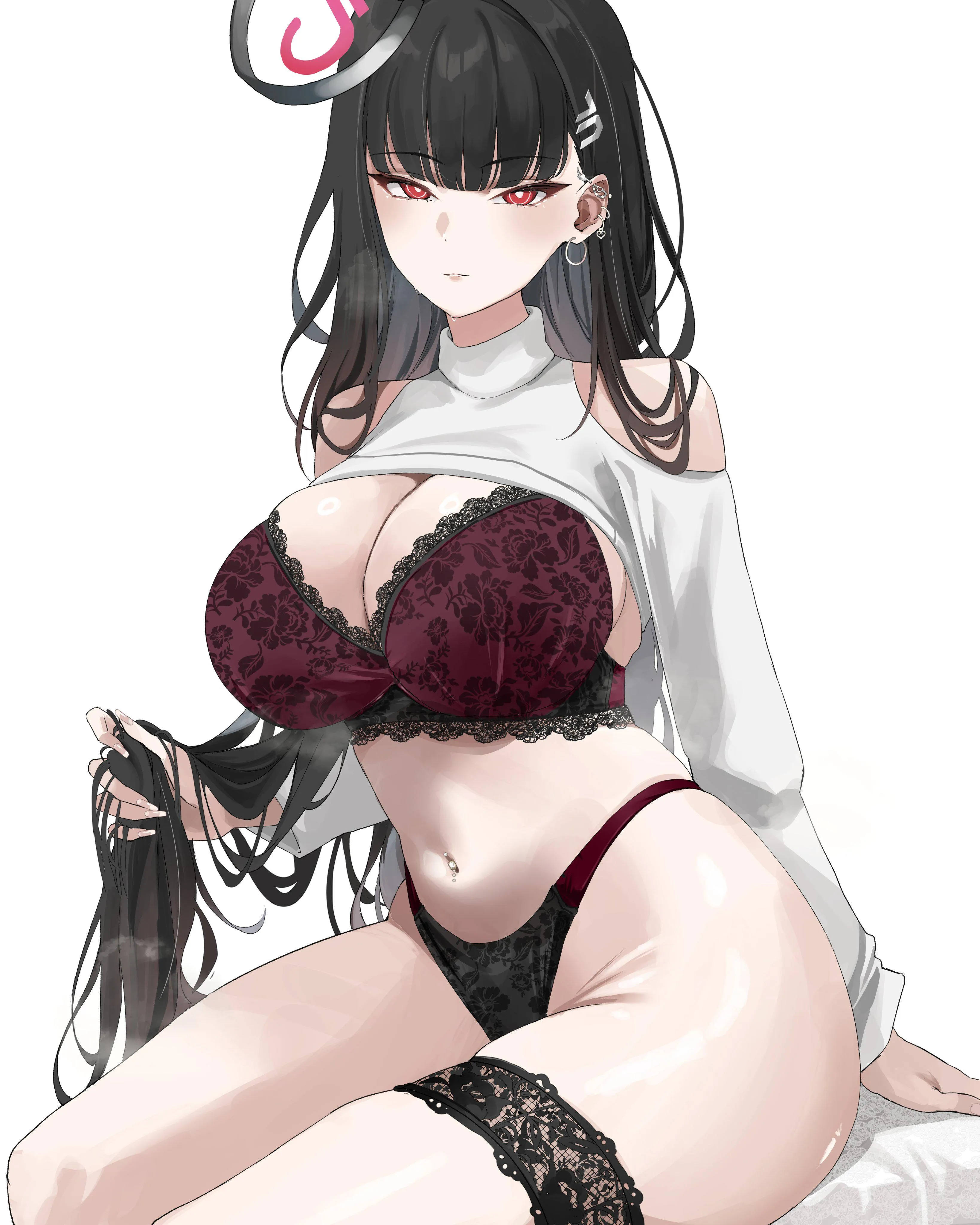 Rio in two-tone bra and pantsu (miz_blank)