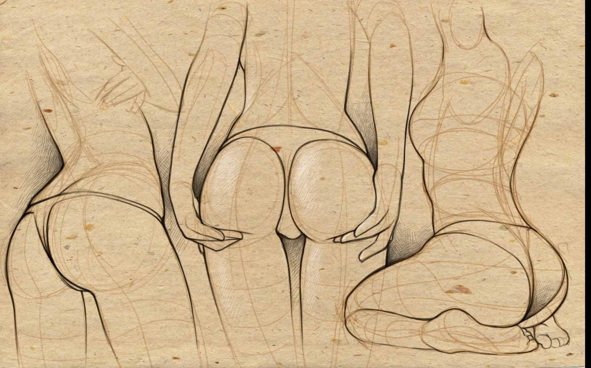 Some quick figure studies by me