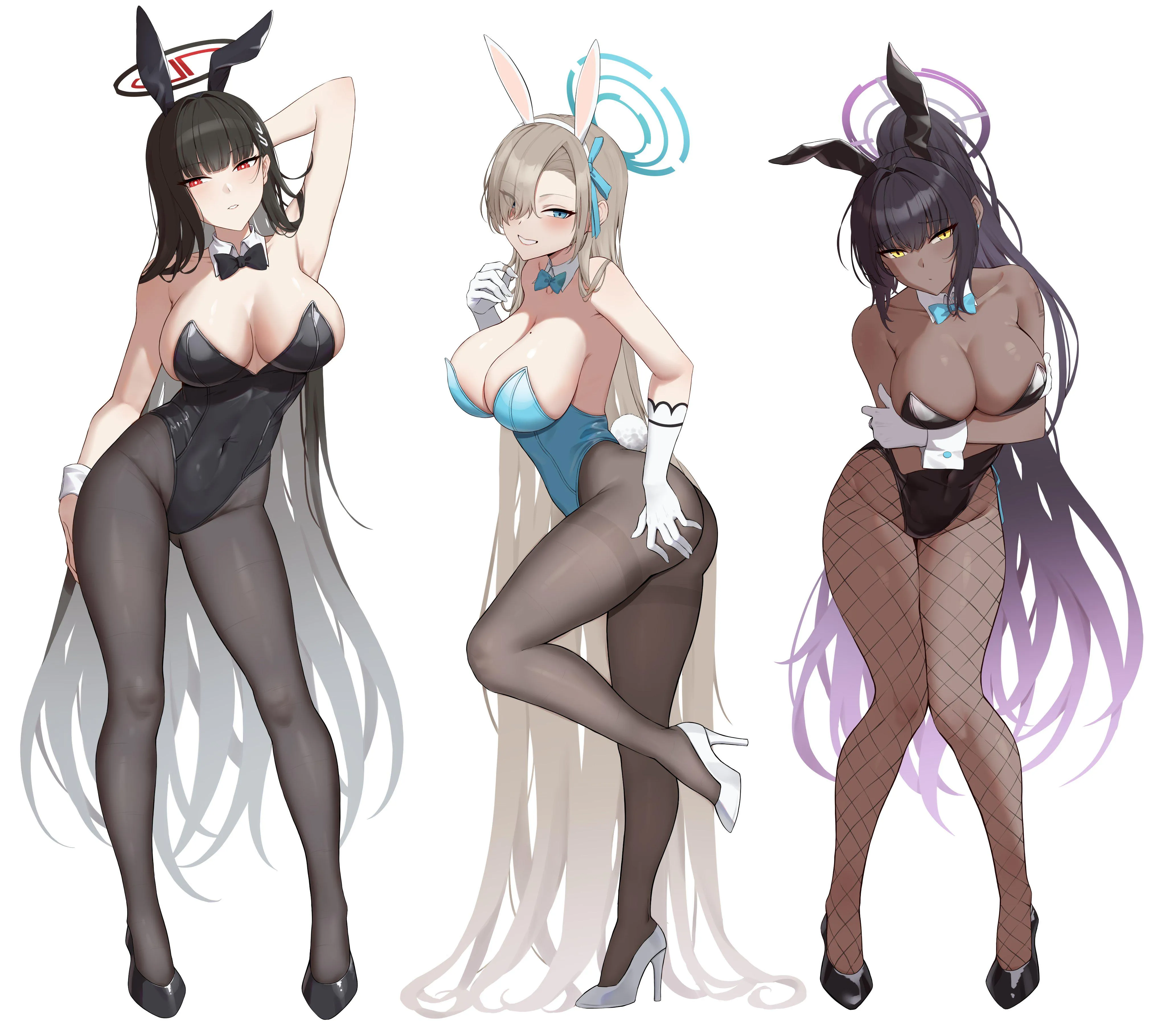 The Most Beautiful! (Rio, Asuna and Karin By @Yukiaka_)