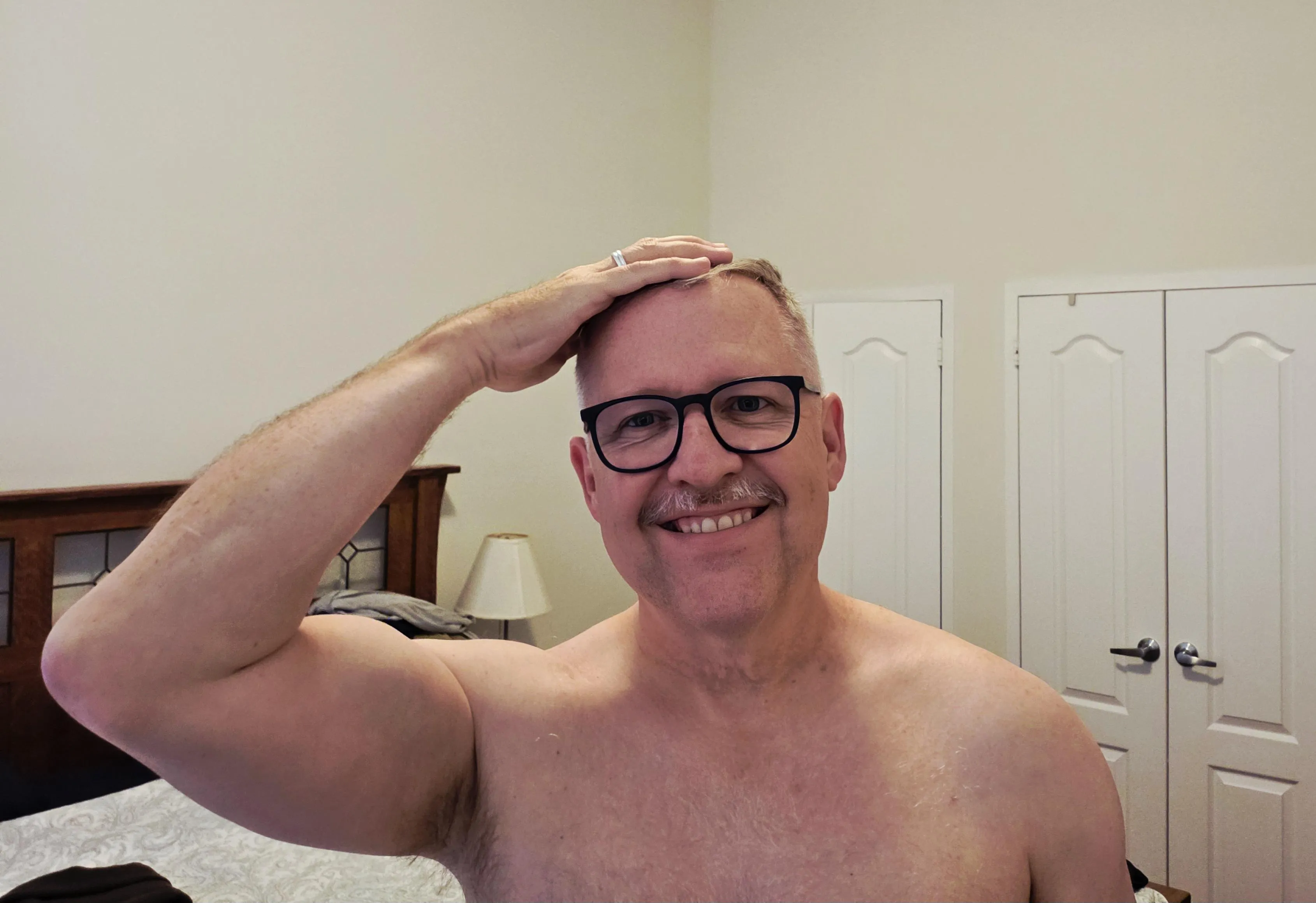 Beard is Gone, Just a Stache