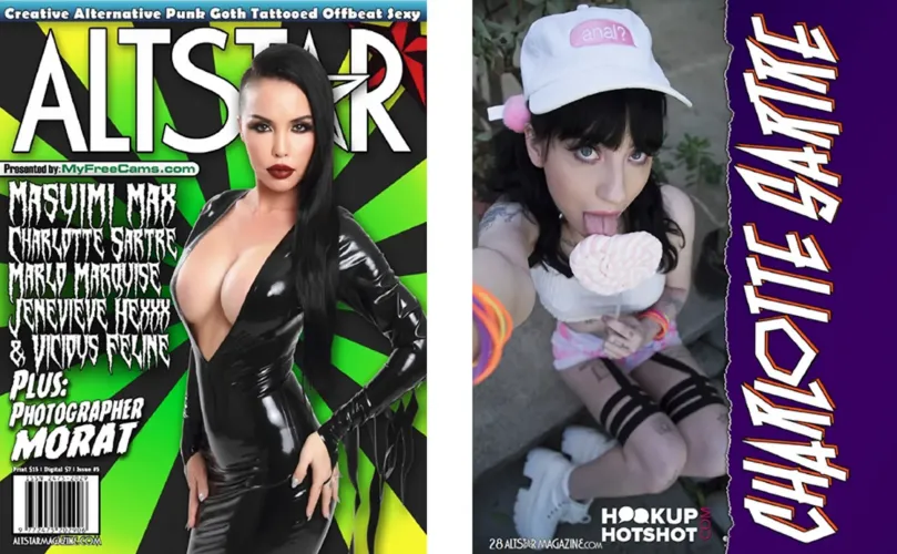 Charlotte Sartre in ALTSTAR Magazine [2018]