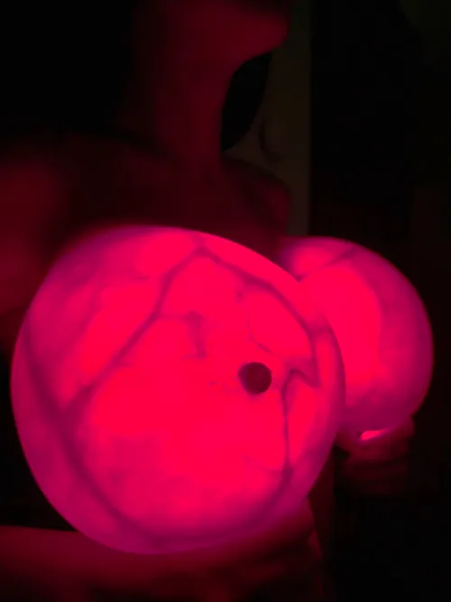 Flashlights under my orbs