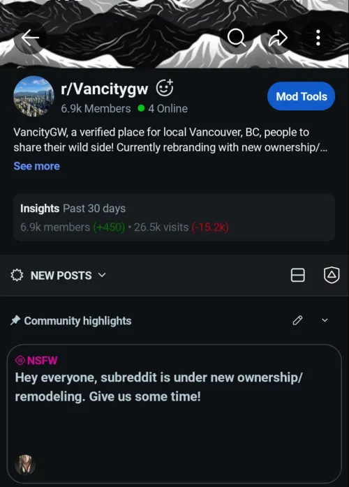 Hey everyone! Not many may know this but we have sister subreddit.