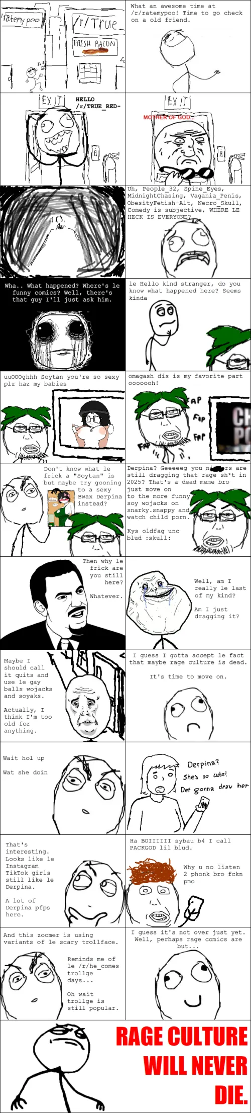 Keep going, it's not over just yet.