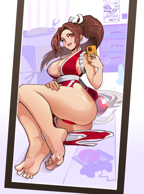Mai Shiranui Commissioned work [art by me]