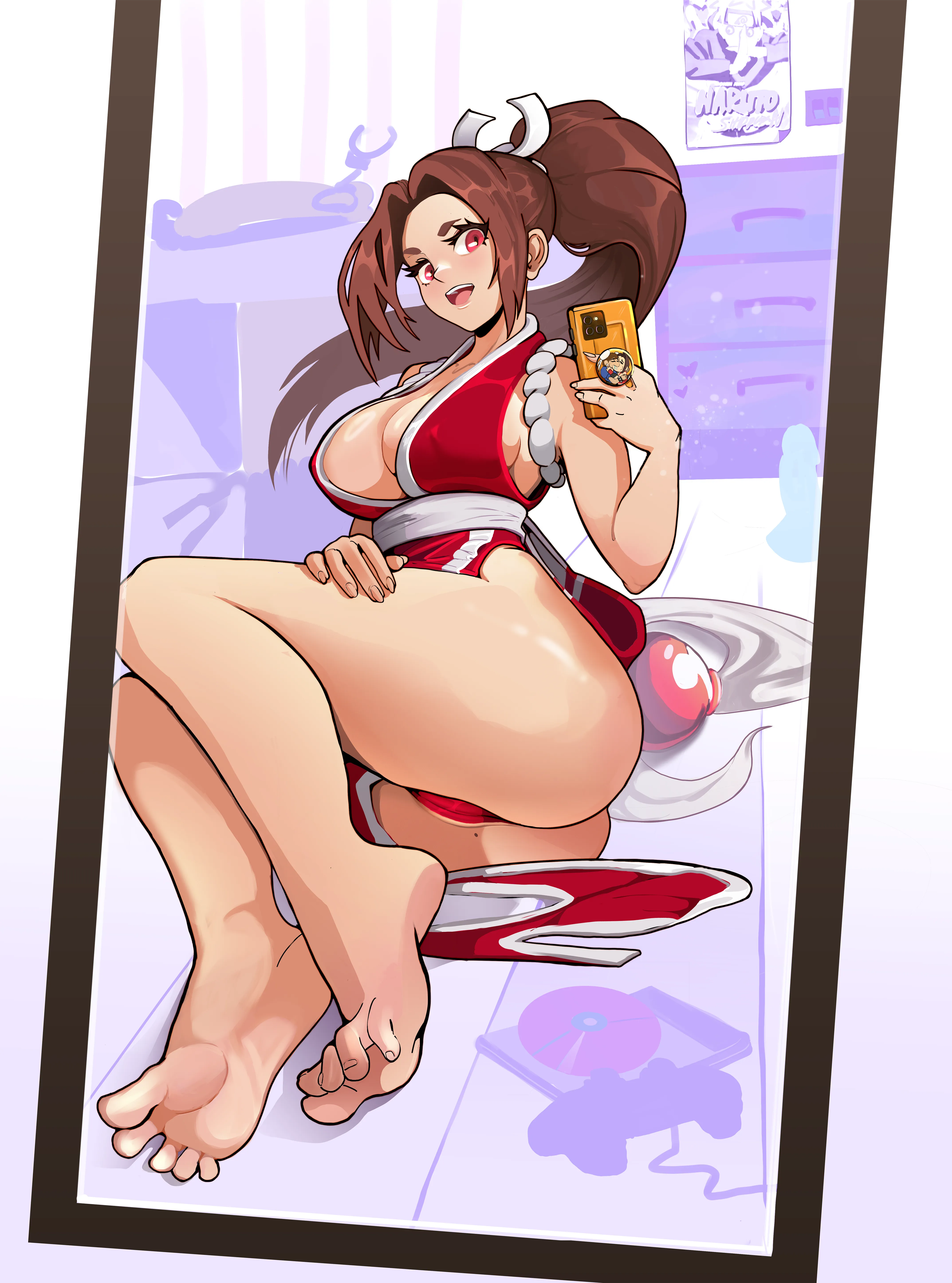 Mai Shiranui Commissioned work [art by me]