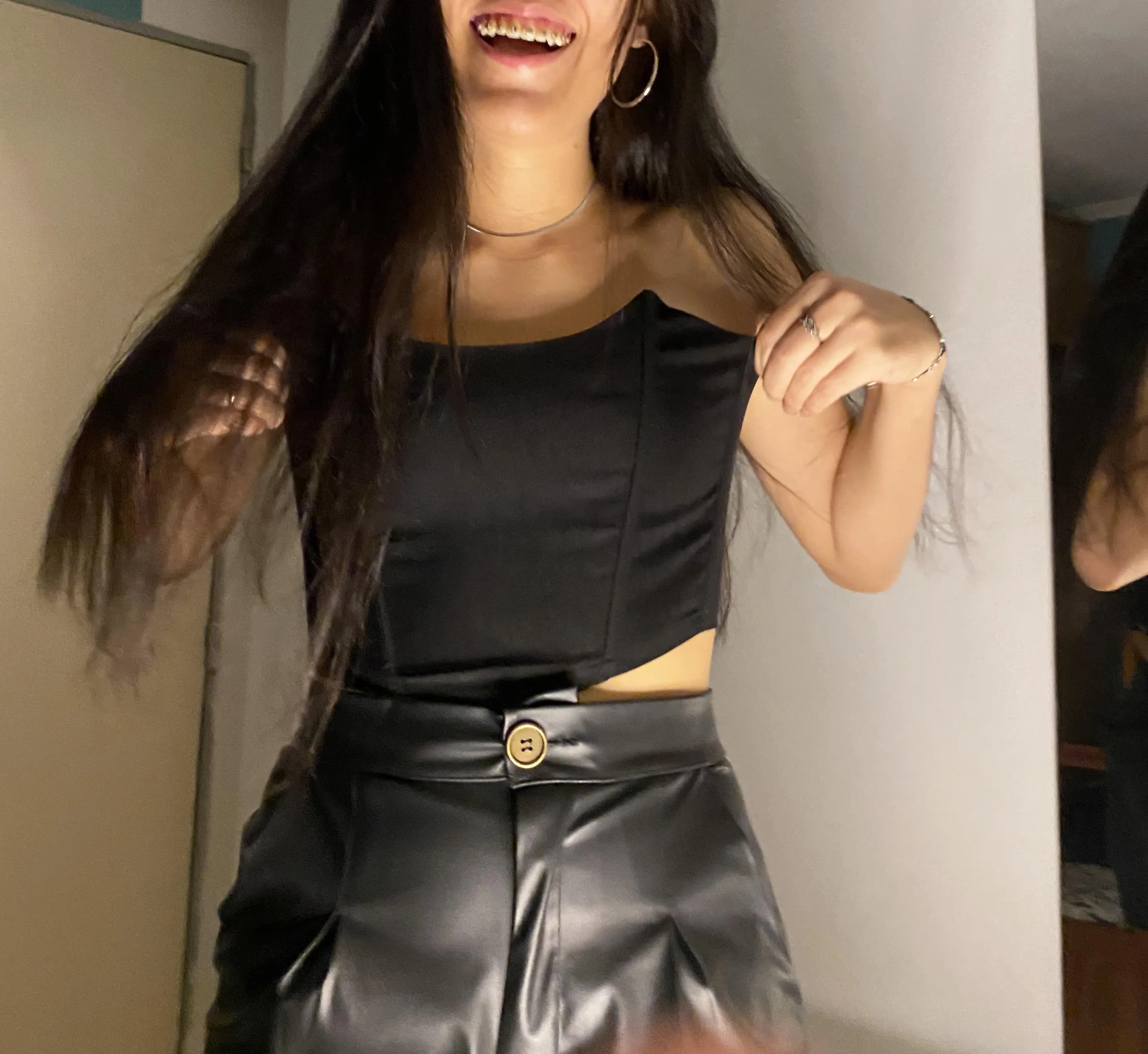 My brakes shine under your gaze, reflecting your complete surrender! 🫦🤭