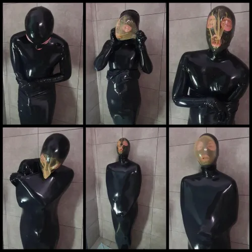 Sealed. Still. Focused on breathing.