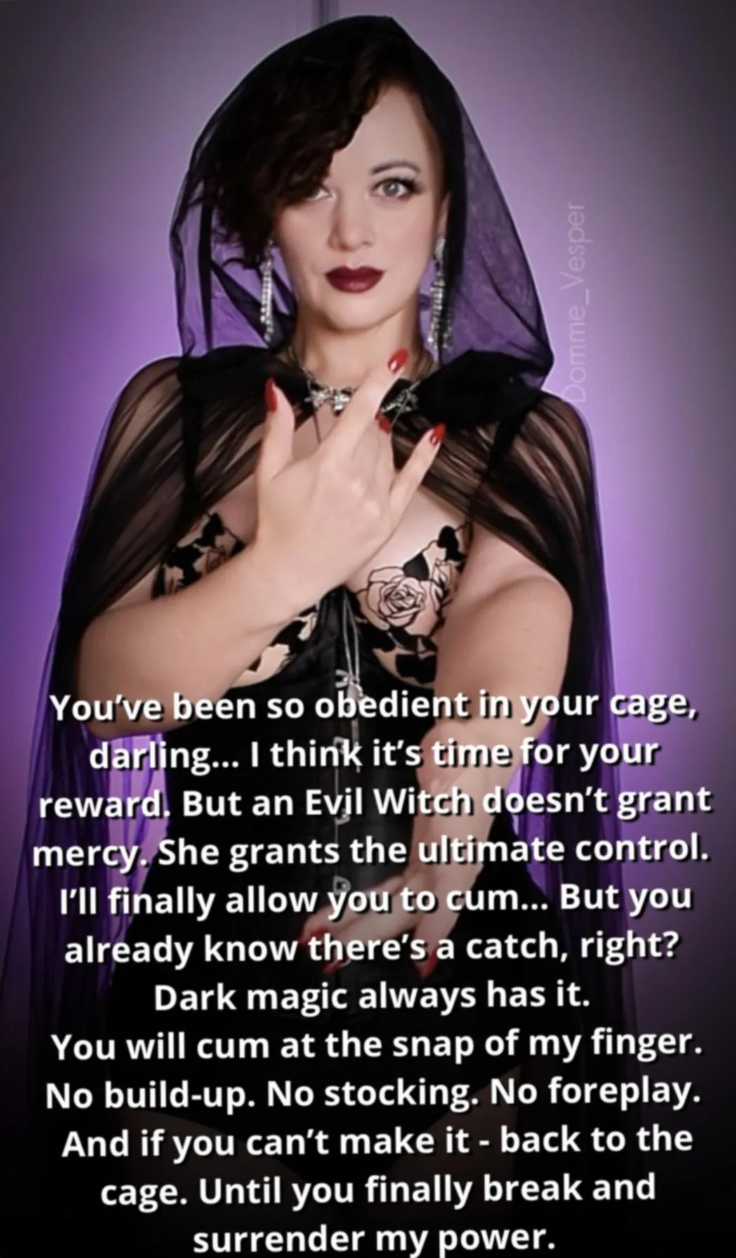 There is always a catch with dark magic (No imagefap)