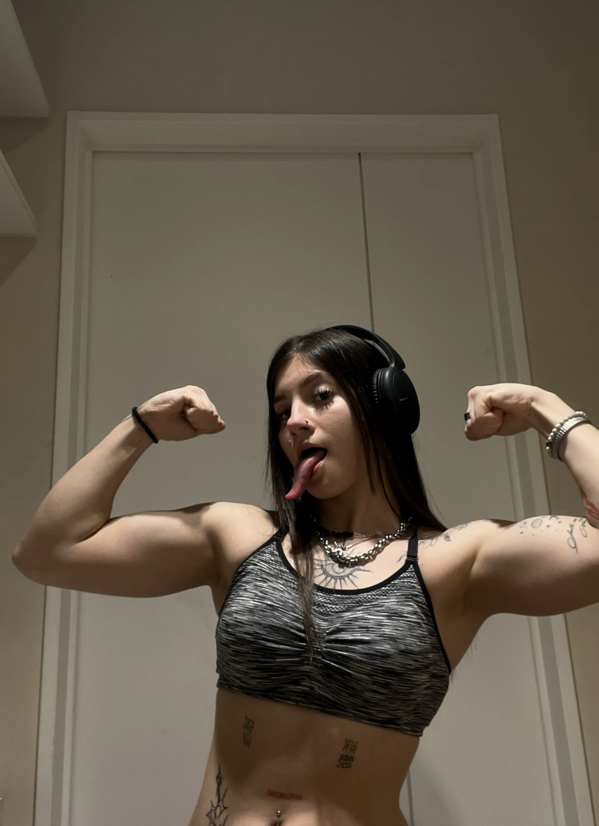 Try not to imagine my tongue on you