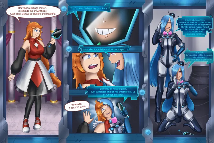 [Twinning/Suiting] Synthea Mischief: Mirror Mirror in My Hand by LionOhDay