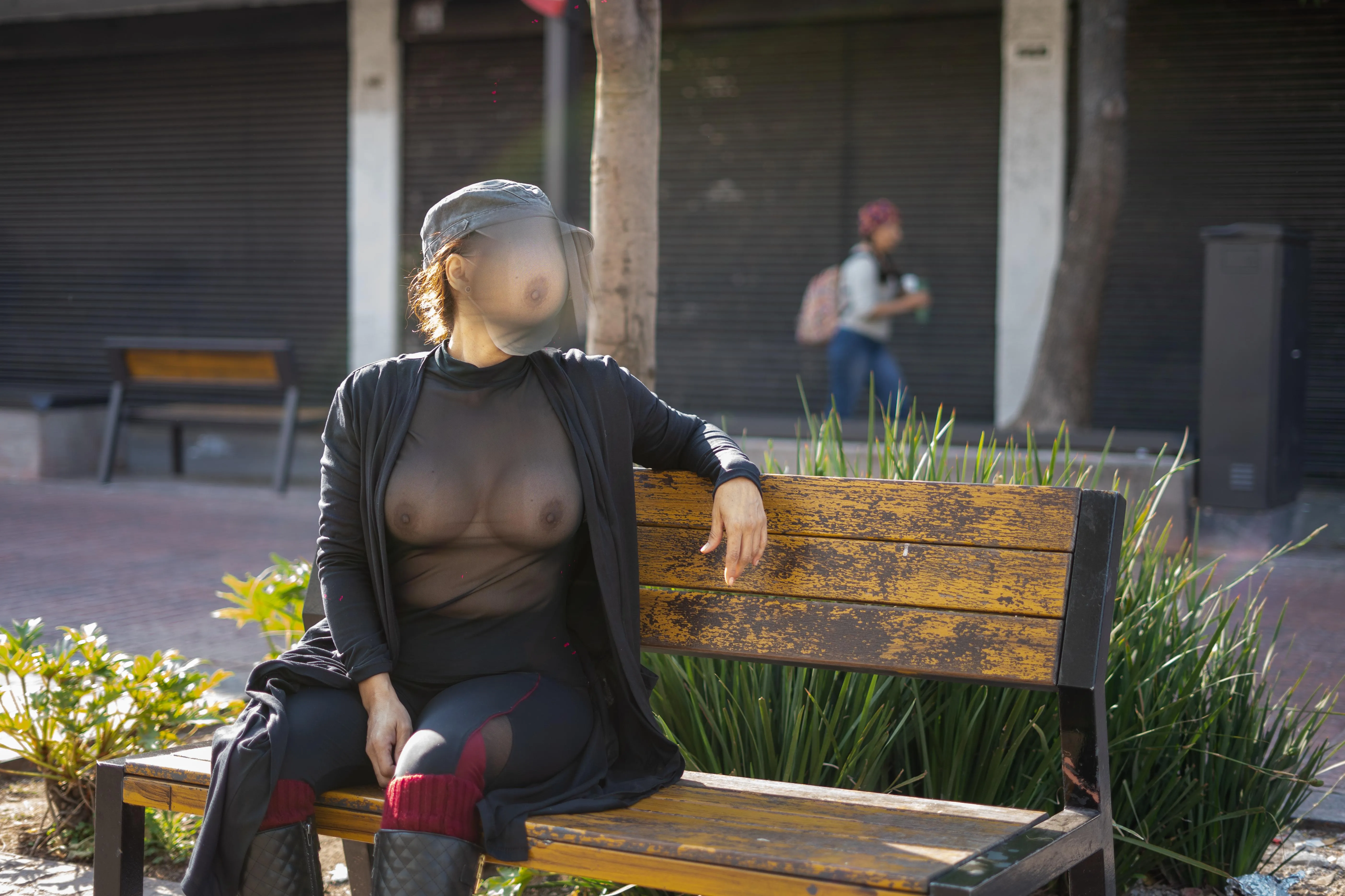 waiting for someone to sit down and talk to me.