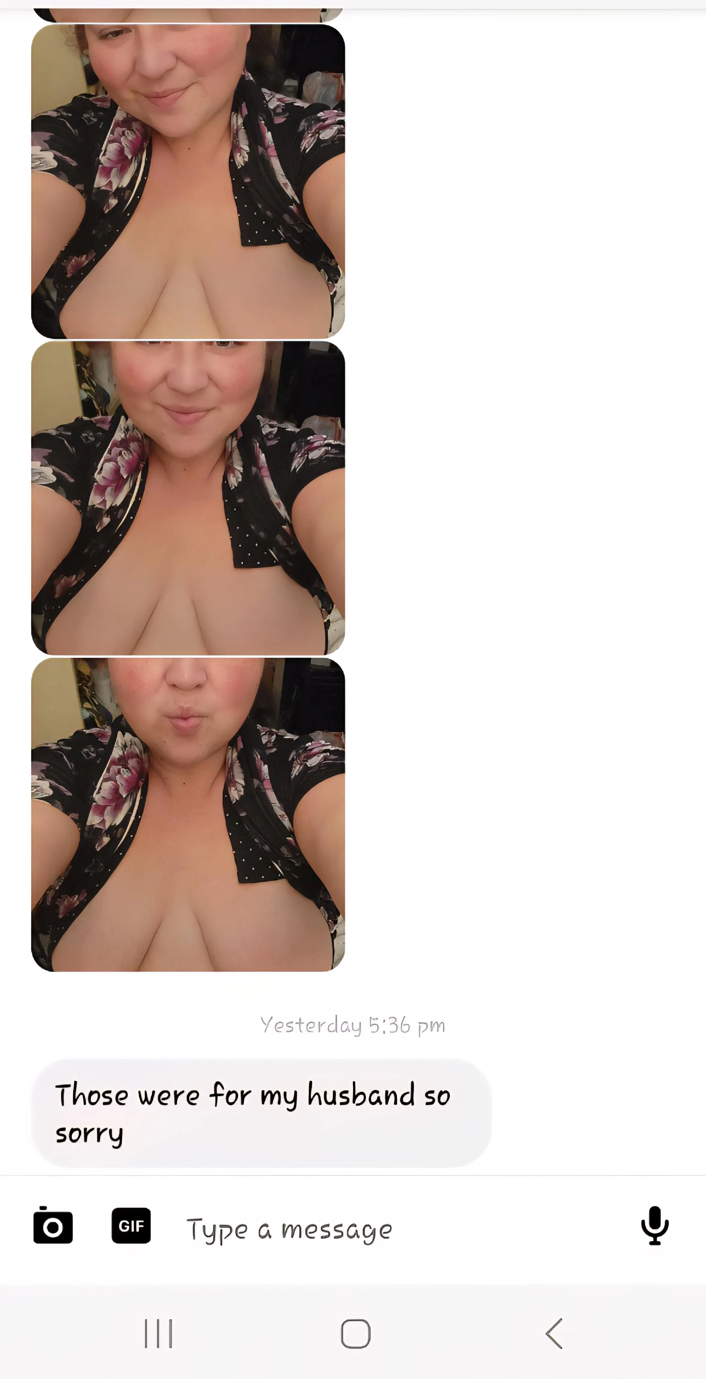Wife accidentally sent this to our friend