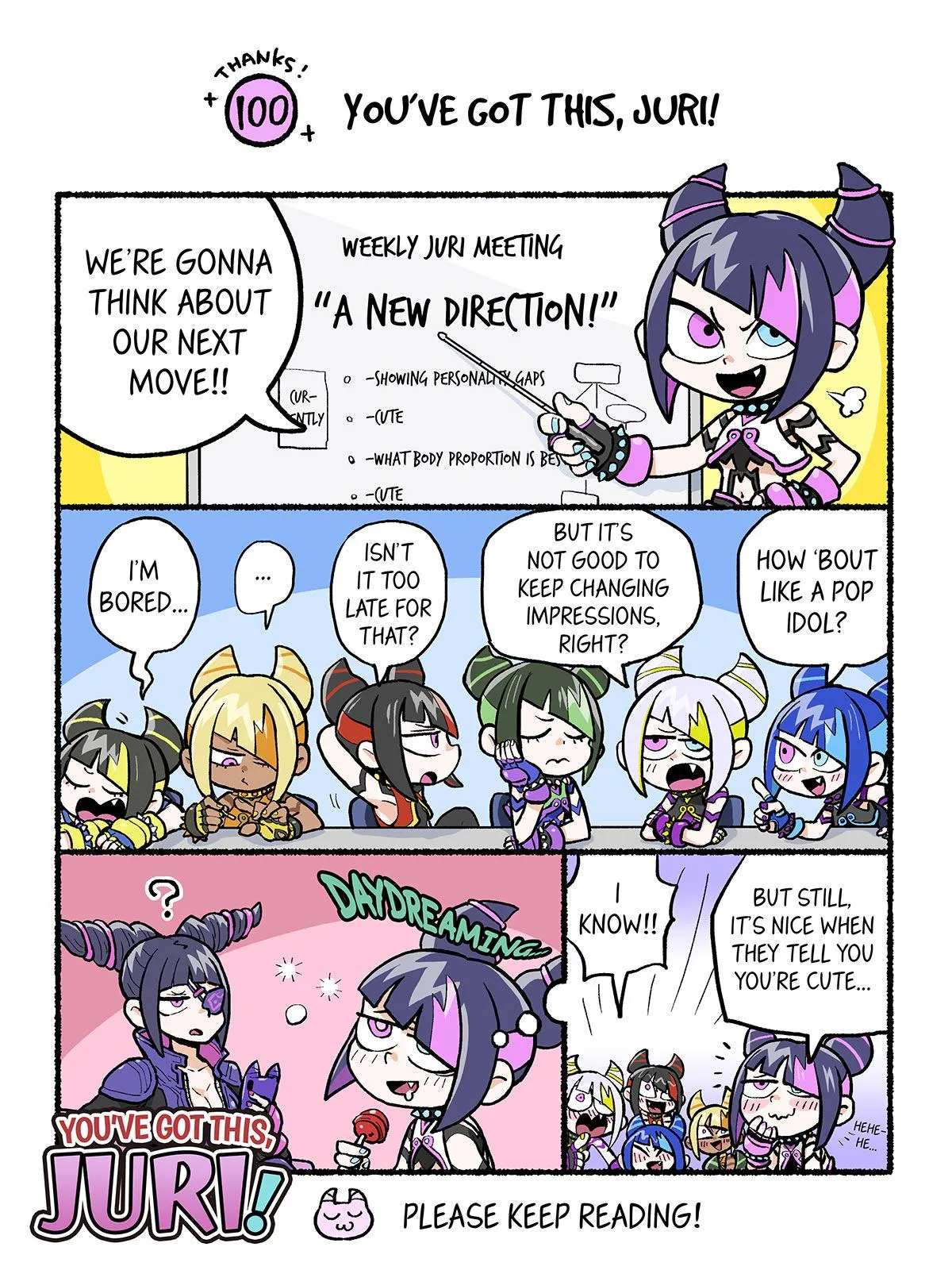 #You've Got This Juri! #100 - by Kangyaku