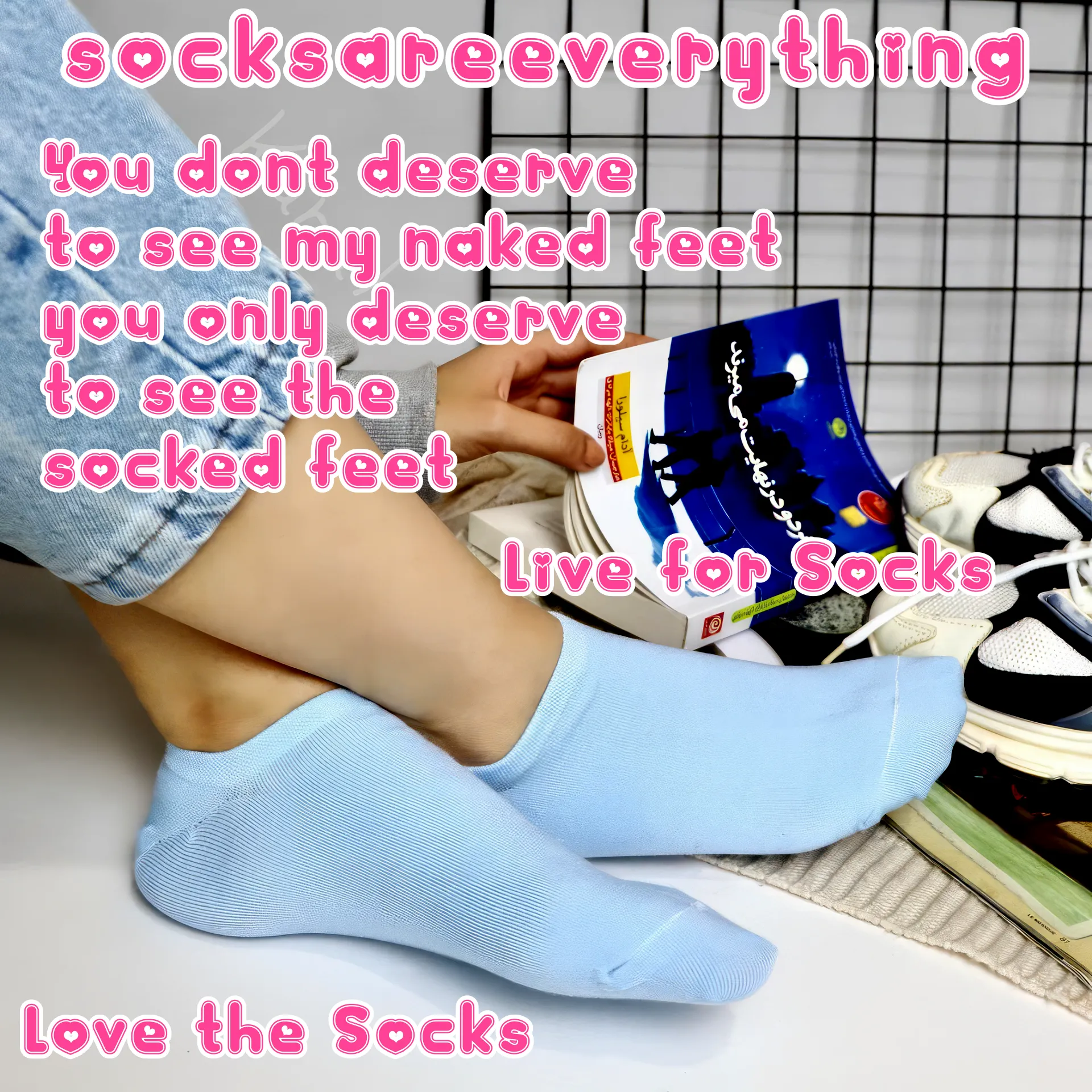 Bare feet arent good and proper for little beta losers. Stick to socks and socked feet baby. Its your beta lifes lot. SocksAreEverything2 on ImageFap