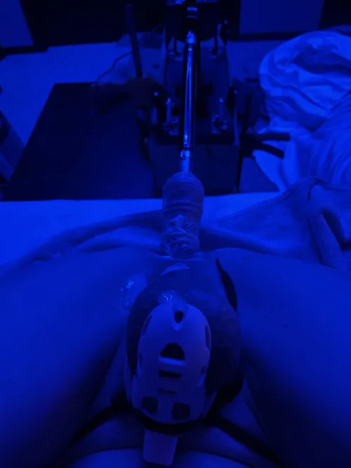 First time using the machine. Wrecked me good ☺️💕