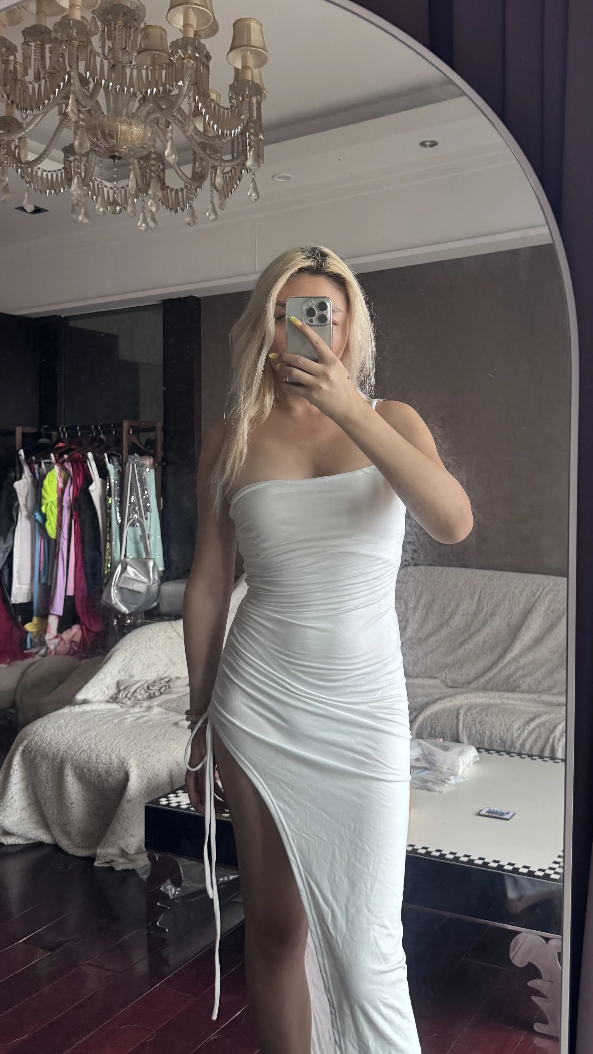 Fit check — New white dress