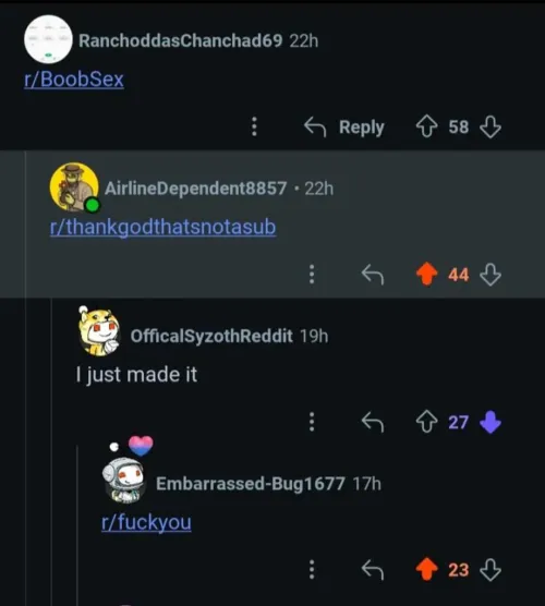 Fuck the person who made this sub and...