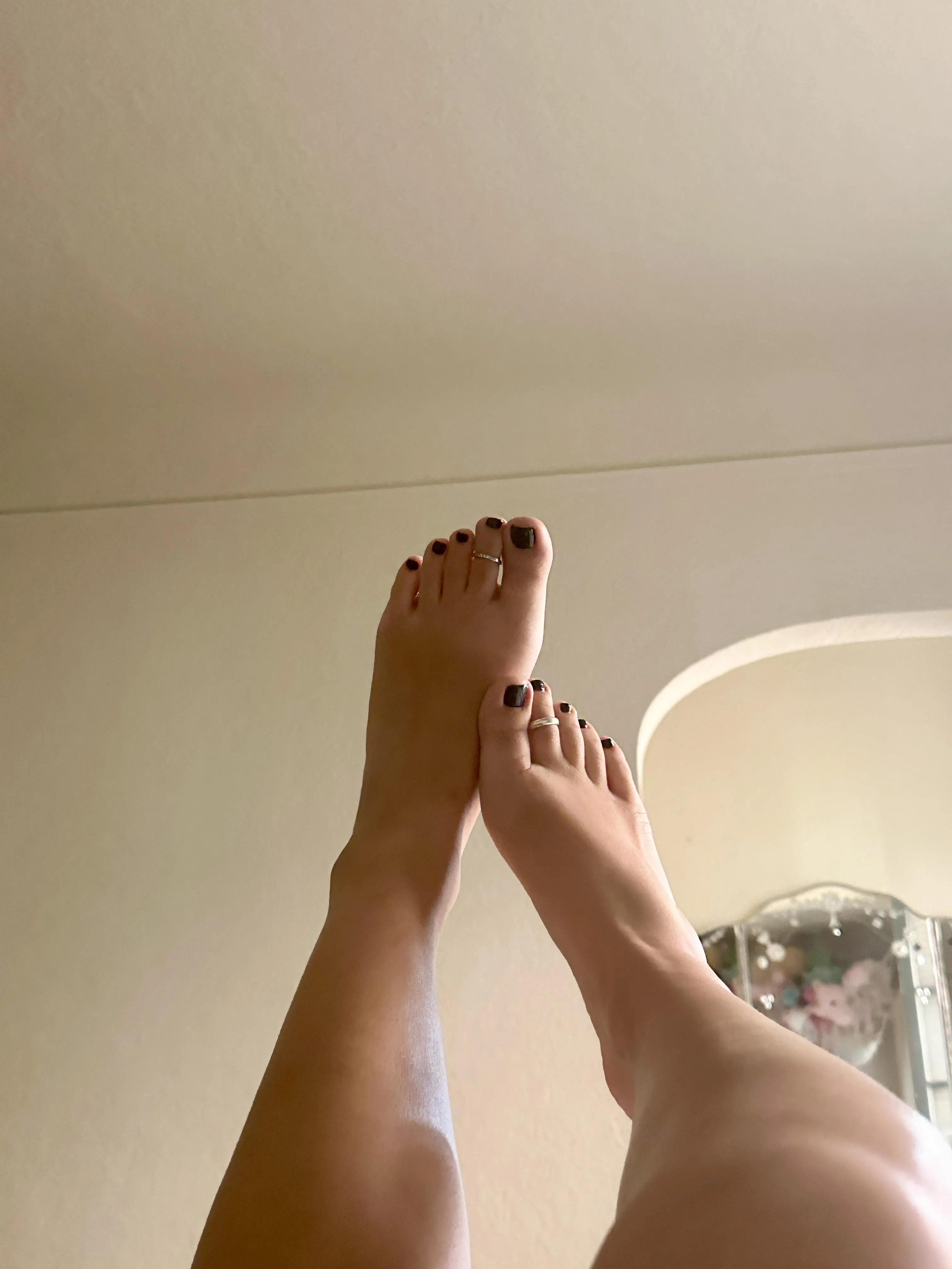 Heaven is my feet on your face