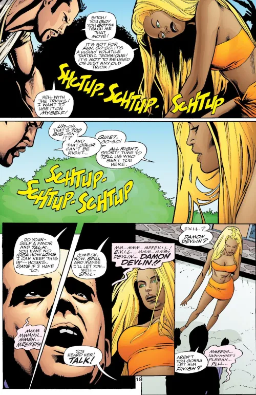 It is not for fun, it's a highly volatile tantric technique [Codename - Knockout #1]