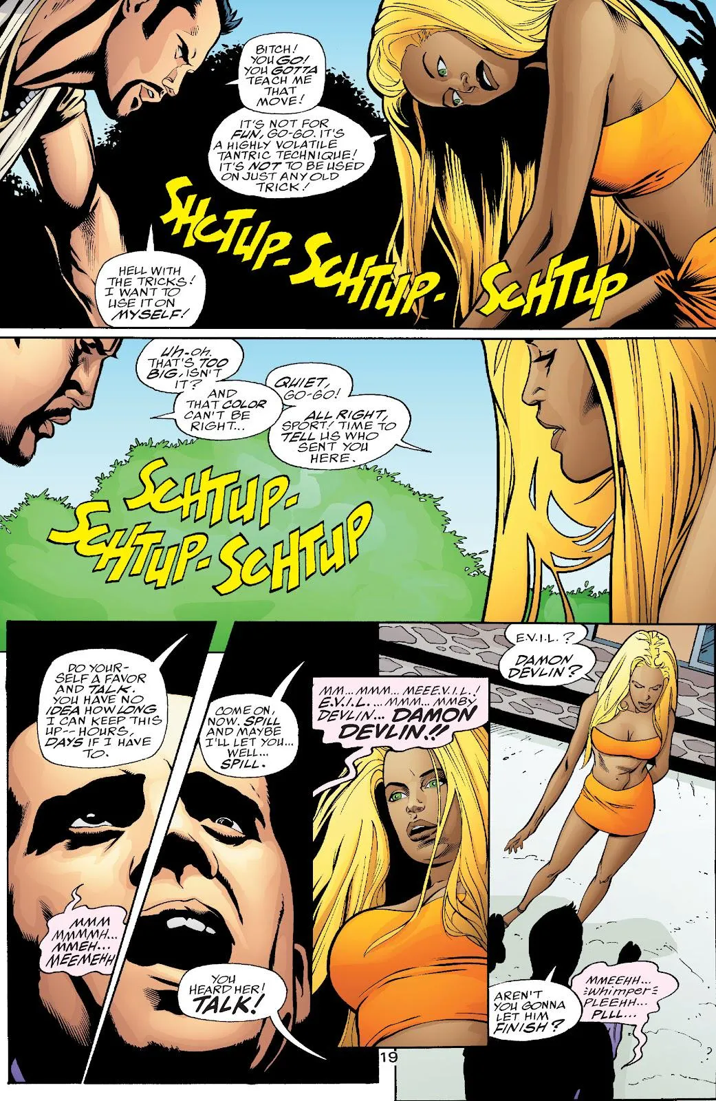 It is not for fun, it's a highly volatile tantric technique [Codename - Knockout #1]