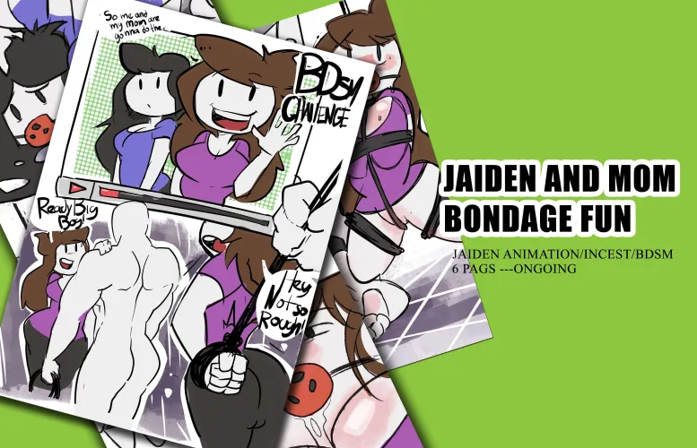 Jaiden and Mom , Bondage Fun (by McClunky)