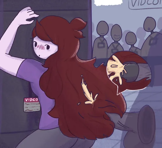 Jaiden's hair pussy~ [by OctoRamune]