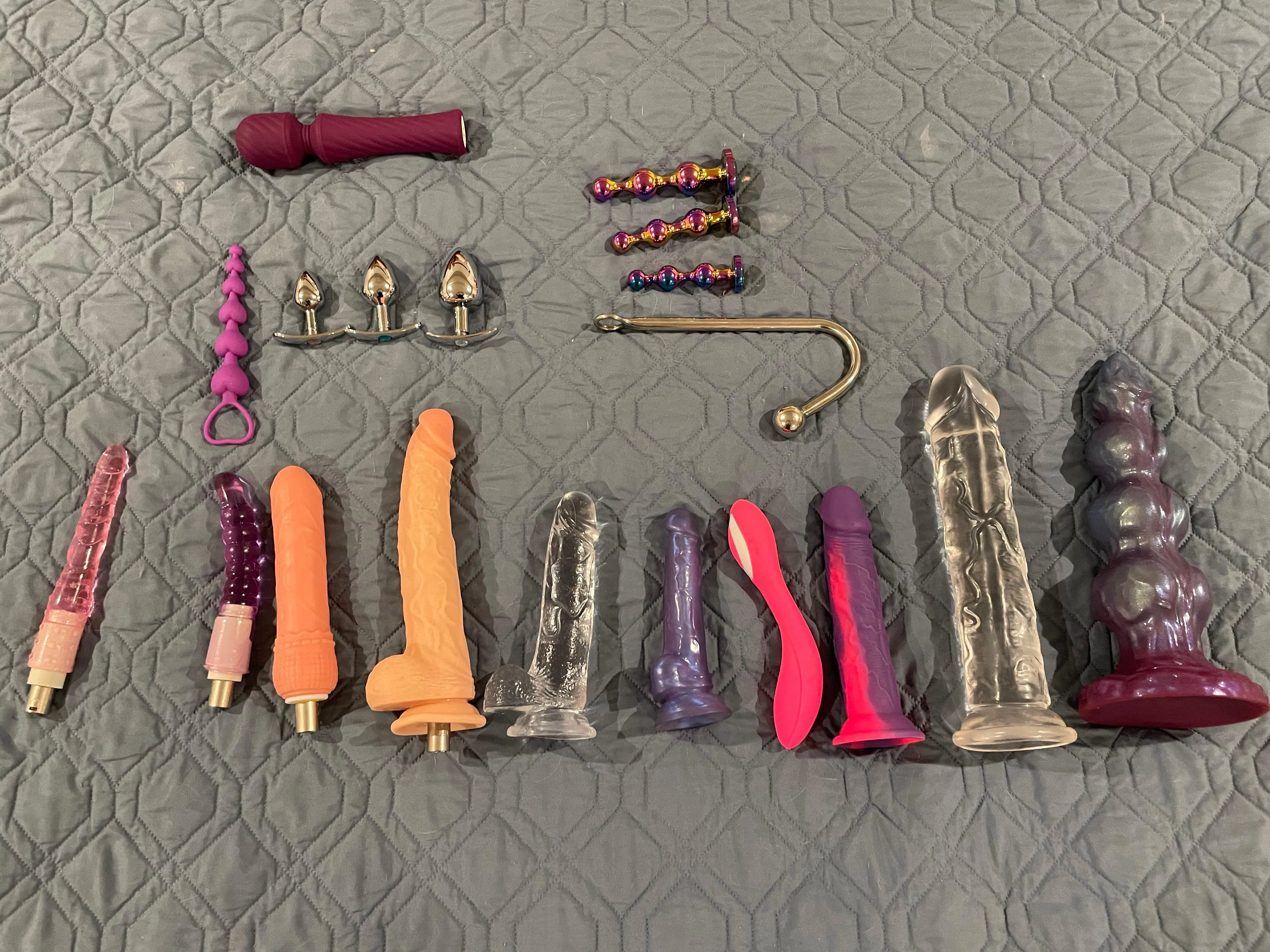 Let’s play a game. Pick a toy any toy and we will post while playing with it. Most voted toy gets used in every hole.