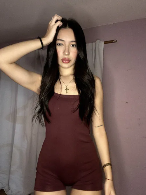 Onesie fits tight just like me.