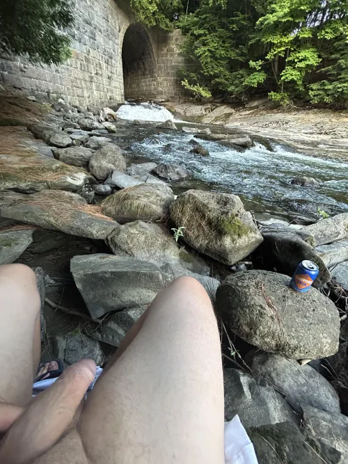 Skinny dip and Suck M4F