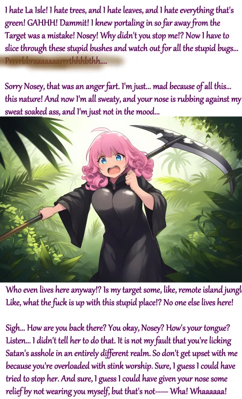 The Reaper's Panties 35 [Fart][Scat][Transformation] (36-50 out now too!)