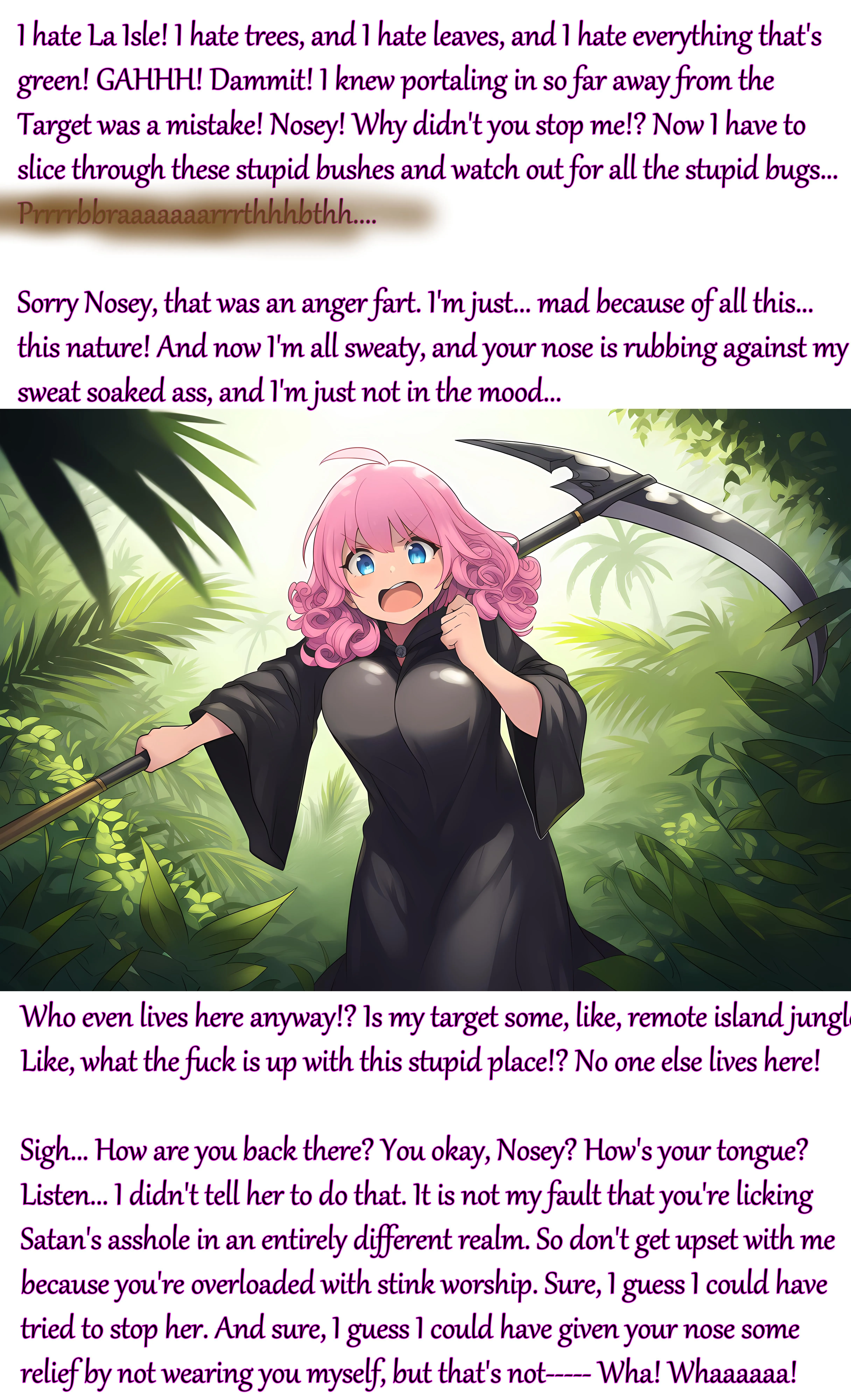 The Reaper's Panties 35 [Fart][Scat][Transformation] (36-50 out now too!)