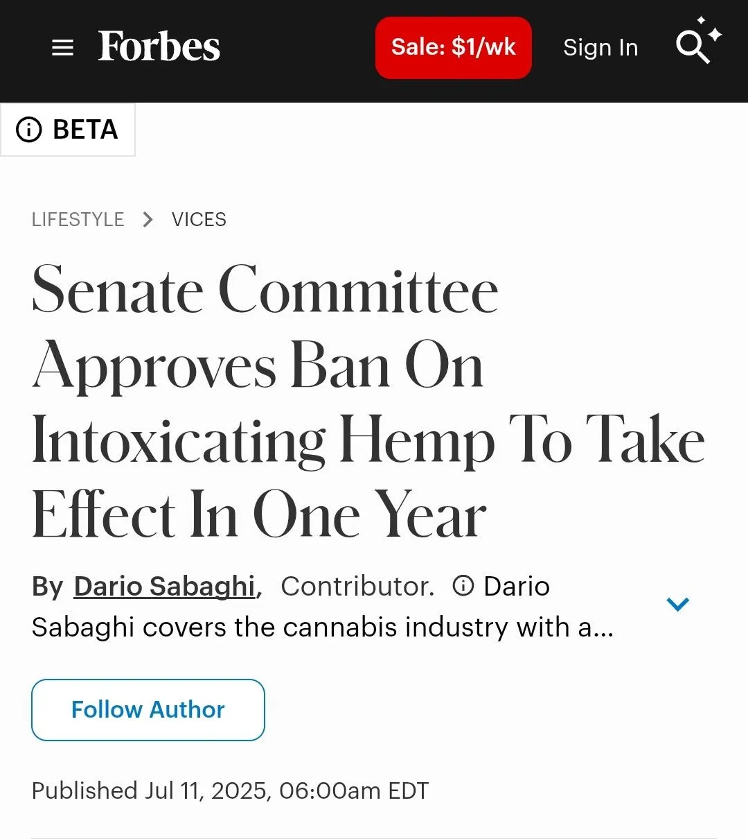 Thoughts on this?? Should we be stocking up?