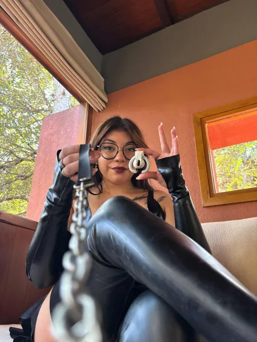 You were born to be the object of my amusement, without freedom, only chastity.